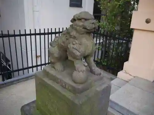 高輪神社の狛犬