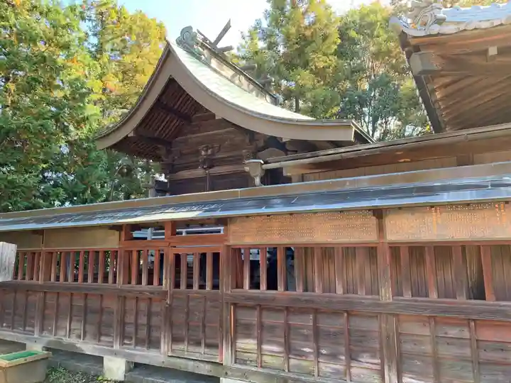 上高野神社の本殿・本堂