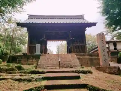 笠森寺の山門・神門