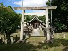 爾波神社の鳥居