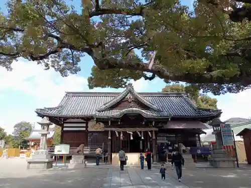 百舌鳥八幡宮の本殿