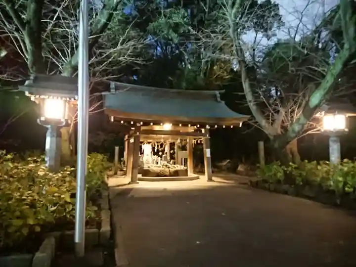 愛知縣護國神社の手水舎