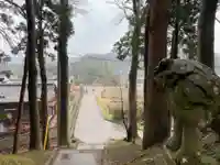 白駒神社の狛犬