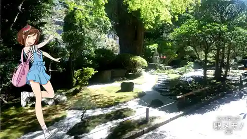 報国寺の庭園