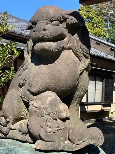 代田八幡神社の狛犬