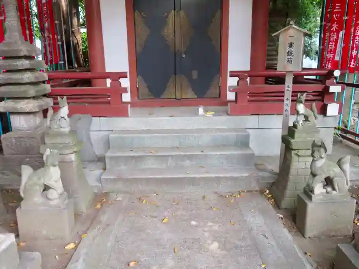 品川貴船神社の狛犬