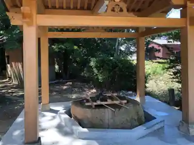 杜屋神社の手水舎