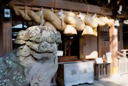 相模国総社六所神社の狛犬