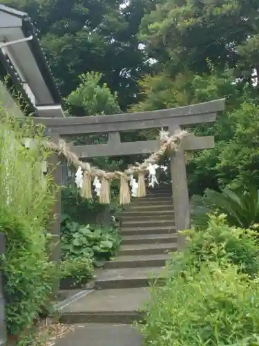 熊野神社（長井熊野神社）の鳥居