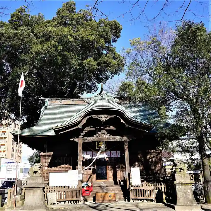 阿邪訶根神社の本殿・本堂