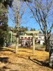 女化神社の鳥居