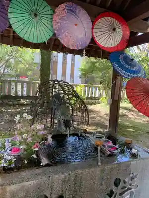 若宮神明社の手水舎