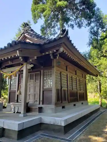 諏訪神社の本殿