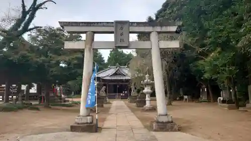 伏木香取神社の鳥居