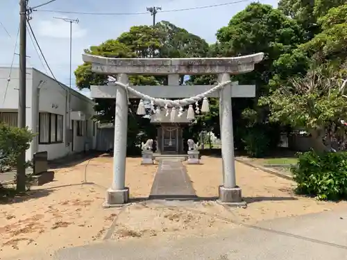 素波武神社の鳥居