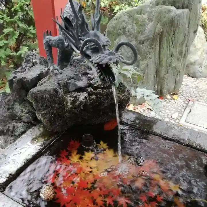 善養寺の手水舎