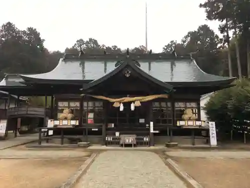 安仁神社の本殿・本堂