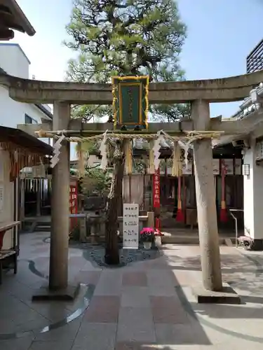 市比賣神社の鳥居