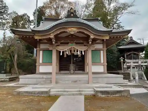 勝田杉山神社の本殿・本堂