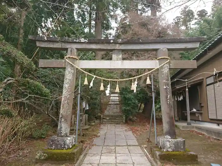宮谷八幡神社の鳥居