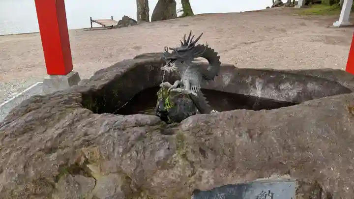 赤城神社の手水舎