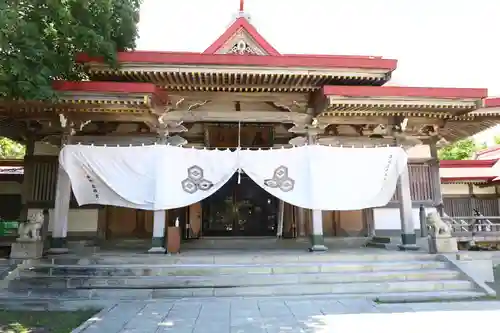 釧路一之宮 厳島神社の本殿・本堂