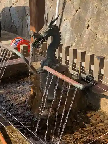 忌宮神社の手水舎