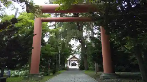 永山神社の鳥居