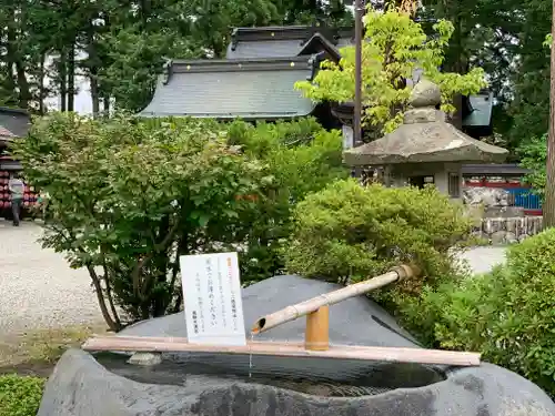 飛騨天満宮の手水