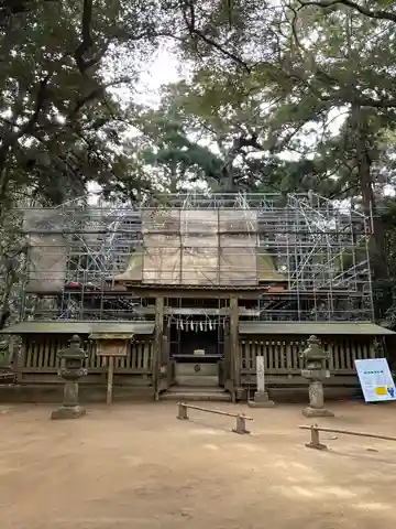 奥宮(鹿島神宮摂社)の本殿・本堂