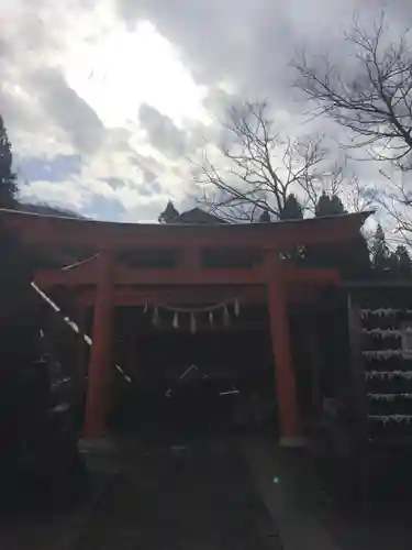 高龍神社の鳥居