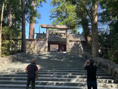 伊勢神宮内宮（皇大神宮）の鳥居