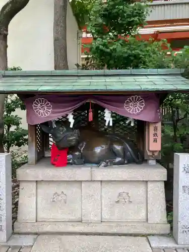 露天神社（お初天神）の狛犬