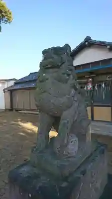 第六天社の狛犬