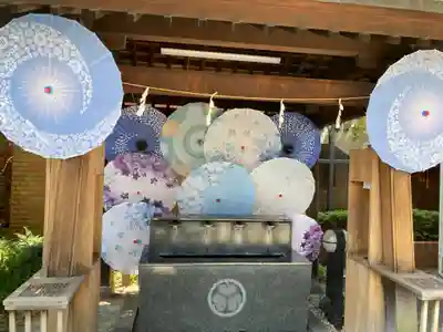 前橋東照宮の手水舎