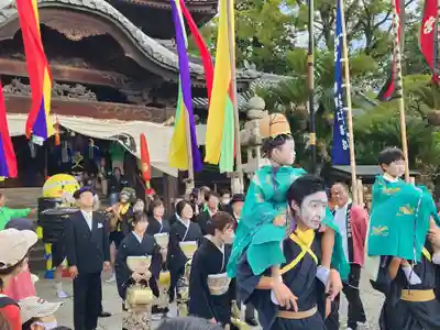 赤穂八幡宮のお祭り