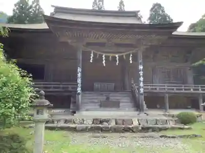若狭神宮寺の本殿・本堂