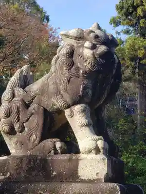 大野湊神社の狛犬