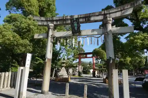 大垣八幡神社の鳥居