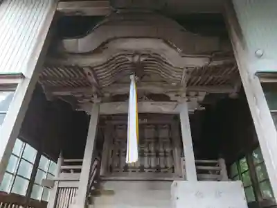 白山神社の本殿・本堂