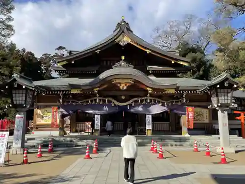 竹駒神社の本殿