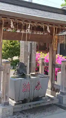 日枝神社の手水