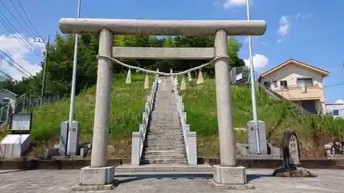 山田神社の鳥居