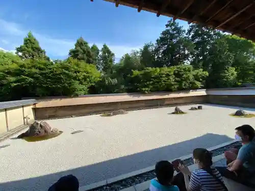 龍安寺の庭園