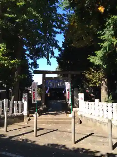 中村八幡神社の鳥居