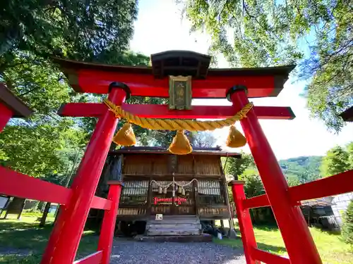 旗挙八幡宮の鳥居