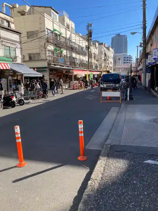 波除神社(波除稲荷神社)の周辺