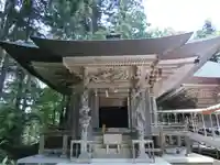 蜂子神社の本殿・本堂