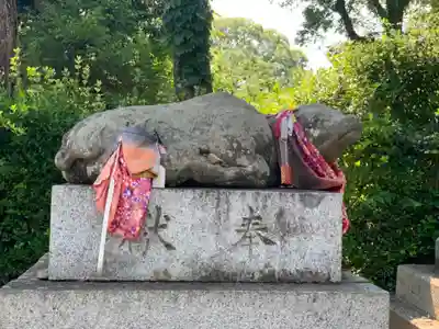 北野天満宮の狛犬