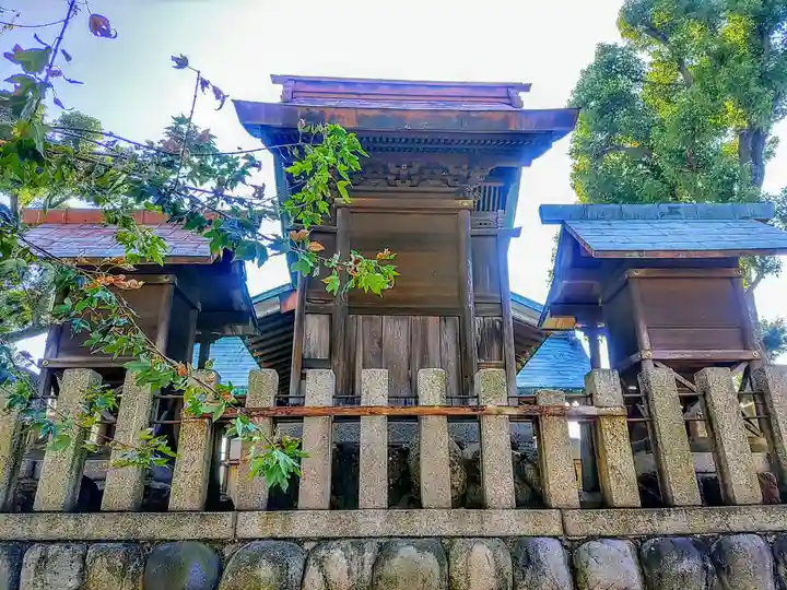 八幡社(花常八幡神社)の本殿・本堂